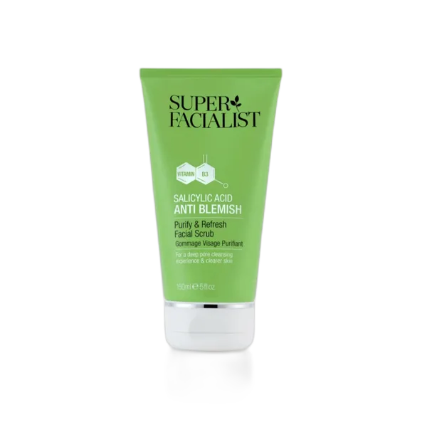 Super Facialist Salicylic Acid Purify & Refresh Face Scrub 150ml