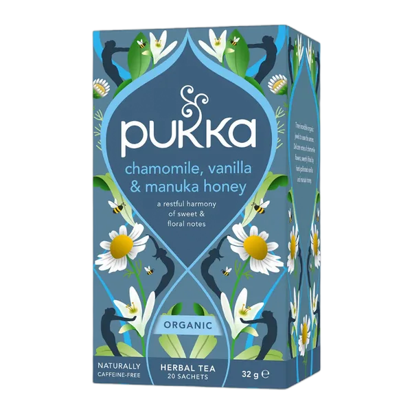 Pukka Org Chamomile, Vanilla & Manuka Tea (20s) 32g