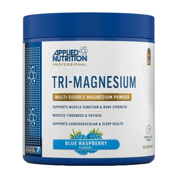 Applied Nutrition Blue Raspberry Tri-Magnesium Powder 50svs/200g