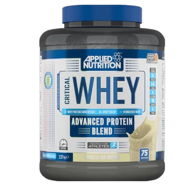 Applied Nutrition Critical Whey Protein Vanilla Ice Cream (67svs) 2kg