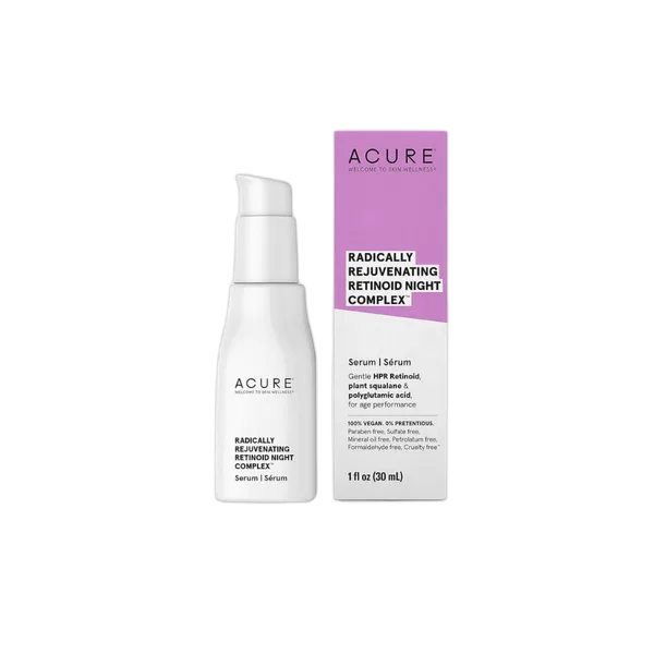 Acure Radically Rejuvenating Retinoid Night Complex Serum (1oz) 30ml