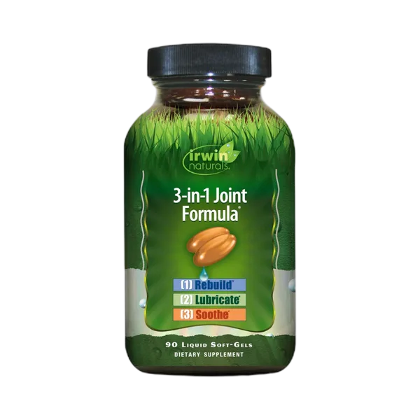 Irwin Naturals 3-In-1 Joint Formula 90 Liq Sftgls