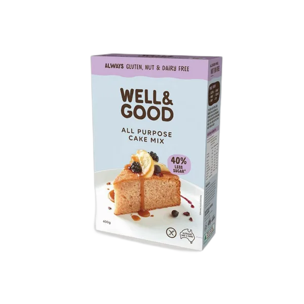 Well&Good Gf All Purpose Cake Mix 400g