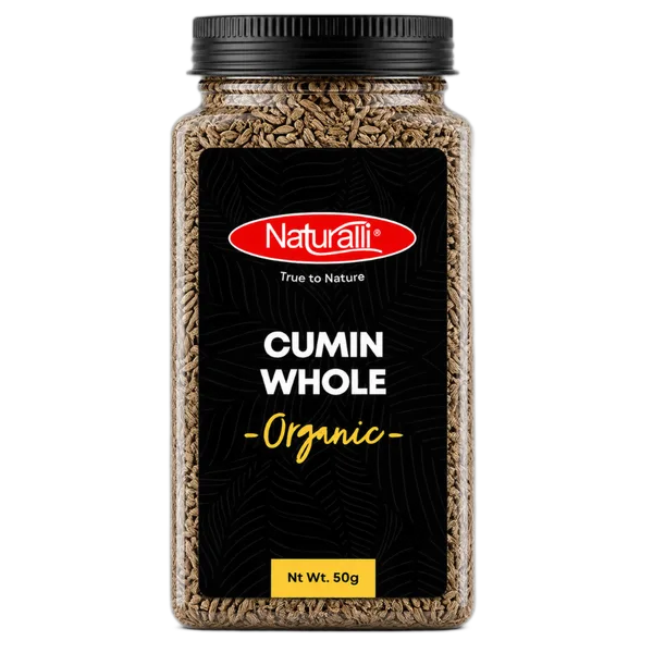 Naturalli Org Cumin Seeds Whole 50g