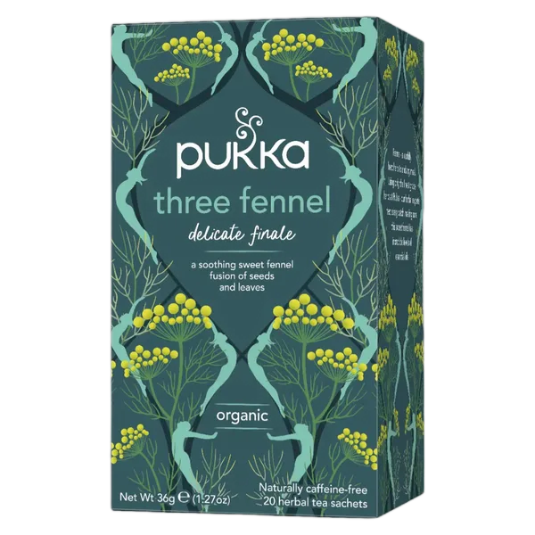 Pukka Org Three Fennel Tea (20s) 36g