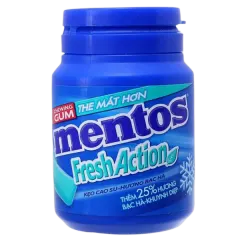 Mentos S/Free Fresh Mint Chewing Gum 35's 61.25g#Wb