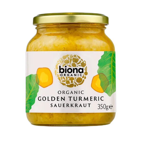 Biona Org Golden Turmeric Sauerkraut 350g