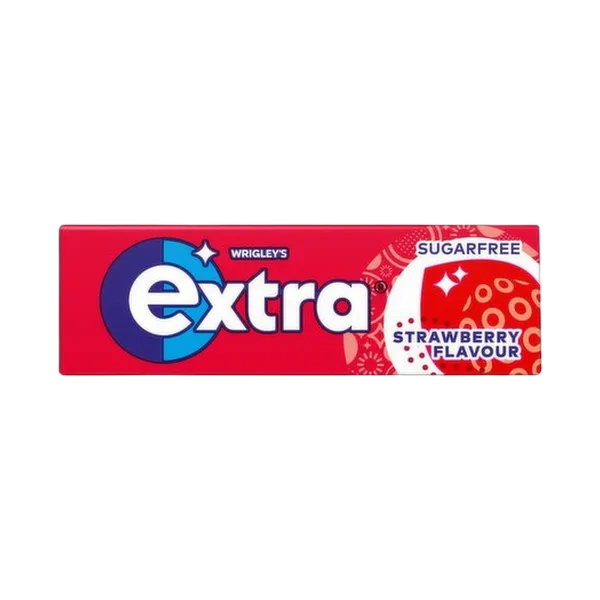 Wrigleys Sf Extra Strawberry Flavour Gum 14g