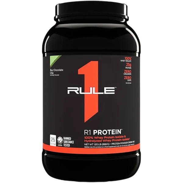 Rule 1 Whey Blend Mint Choco Chip (25svs) 888g