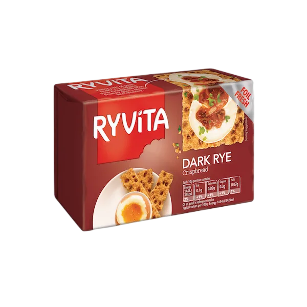 Ryvita Dark Rye 250 Gms