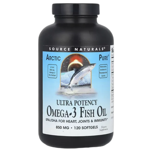 Source Naturals Ultra Potency Omega-3 Fish Oil 850mg Softgels 30’S