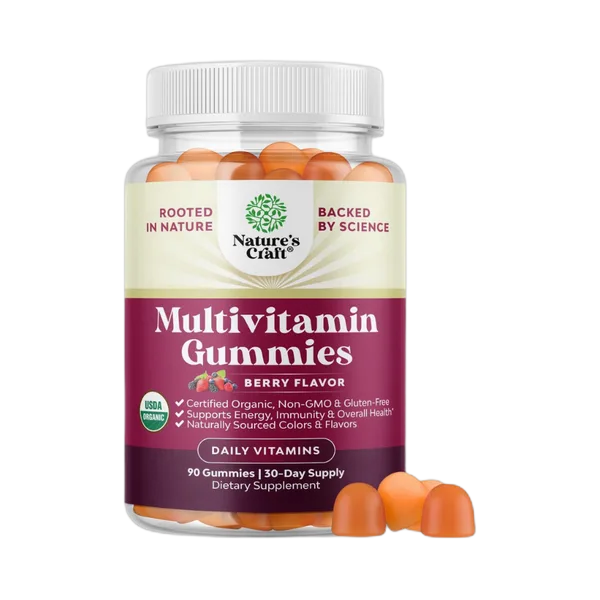 Nature’S Craft Multivitamin Gummies Berry Flavor 90’S