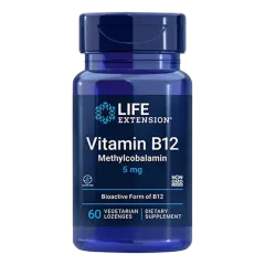 Life Extension Vit B12 Methylcobalamin 5 Mg 60s