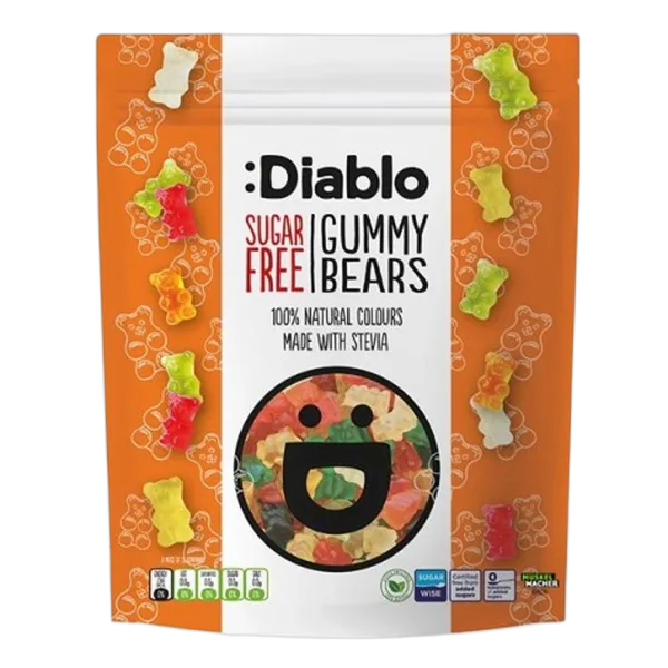Diablo Sf Gummy Bears 75g
