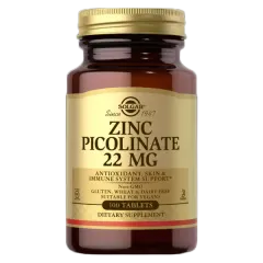 Solgar Zinc Picolinate 22mg 100's