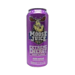 Moose Juice Bcaas Berry Flavour Extreme Energy Drink Can 500ml