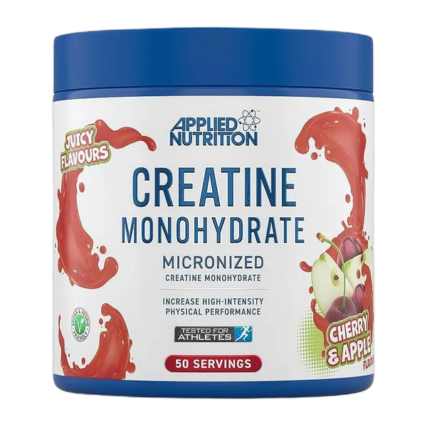 Applied Nutrition Creatine Monohydrate Micronized Cherry & Apple 50svs 250g #Cre250ca