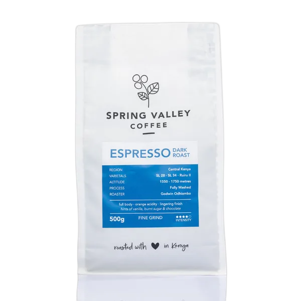 Spring Valley Coffee Espresso Fine Grind 500g
