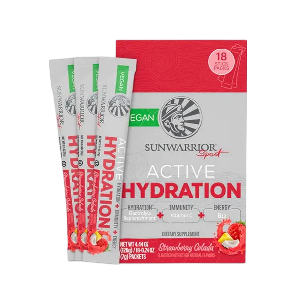 Sunwarrior Active Hydration S/Berry Colada (18packs) 126g