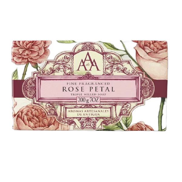 Somerset Champagne Rose Scented Bar Soap 200g