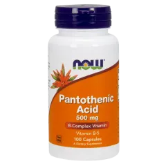 Now Pantothenic Acid 500mg 100caps