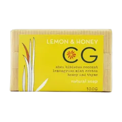 Cinnabar Nat Soap Lemonhoney 100gm 0006