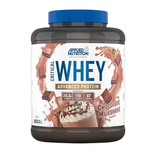 Applied Nutrition Critical Whey Protein Choc Milkshake (67svs) 2kg