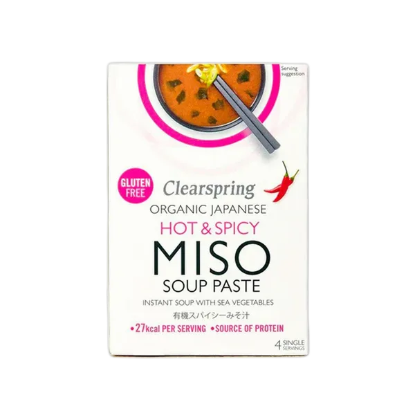 Clear Spring Org Gf Hot & Spicy Inst Miso S-Paste 60g