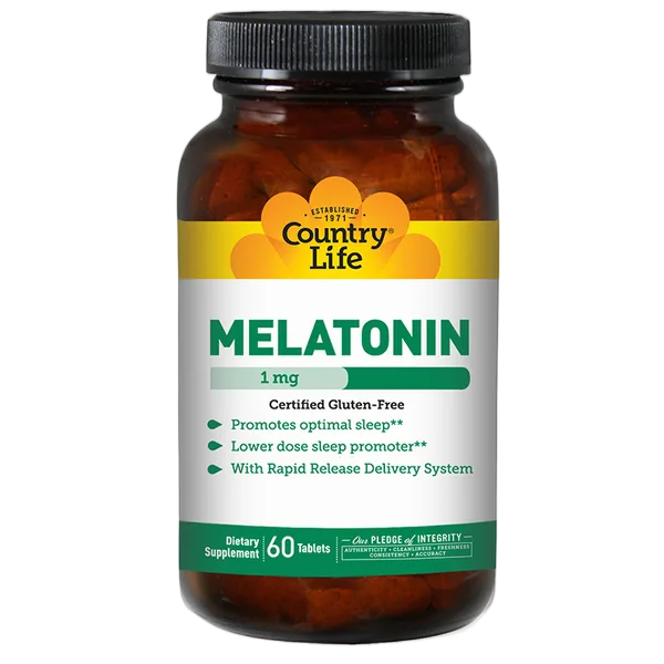 Country Life Melatonin 1mg 60tabs