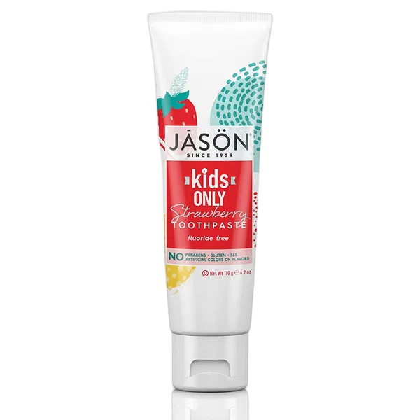 Jason Org Kids Only Strwberry Tthpaste 4.2oz J00728