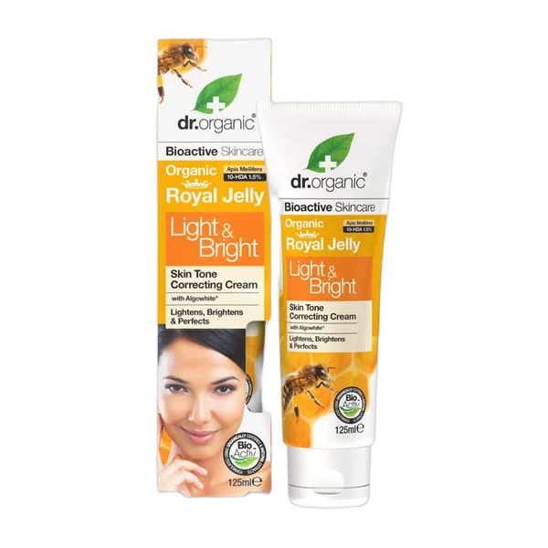 Dr Organic Royal Jelly Light & Bright Cream 125ml