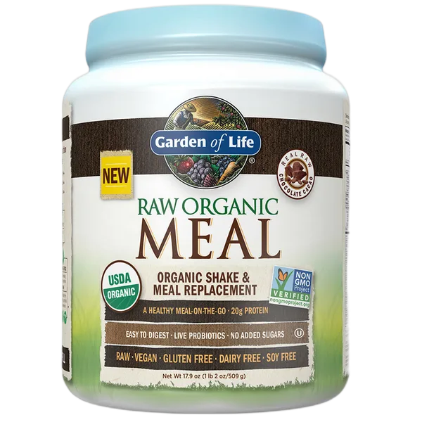 Garden Of Life Raw Org Meal – Choc Cacao 509g