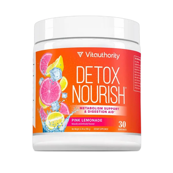 Vitauthority Detox Nourish Pink Lemonade (30svs) 186g