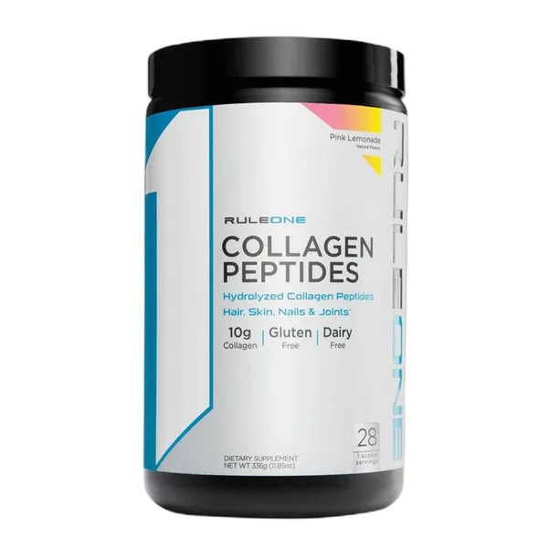 Rule 1 Collagen Peptides Pink Lemonade (28svs) 336g