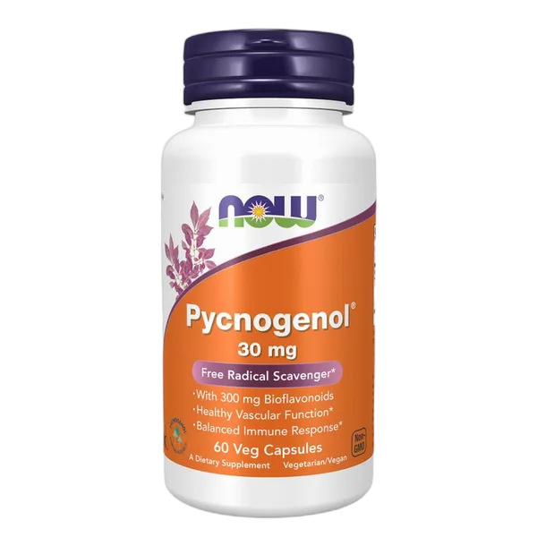 Now Pycnogenol 30mg 60 Veg Caps