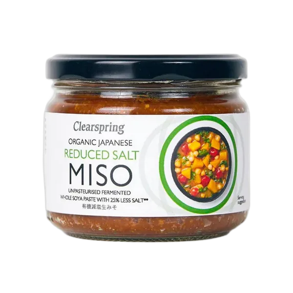 Clear Spring Org 25% Less Reduced Salt Miso 270g