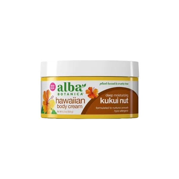 Alba Hawaiian Kukui Nut Body Cream (6.5oz) 184g