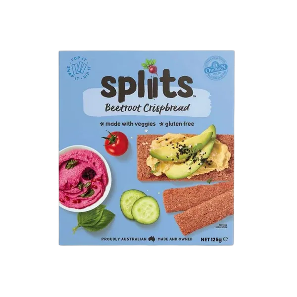 Orgran Gf Spliits Beetroot 125g