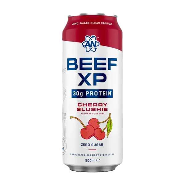 Applied Nutrition Beef-Xp Cherry Slushie C/Clear Prot. Drink Can 500ml #Canbeefxpcs