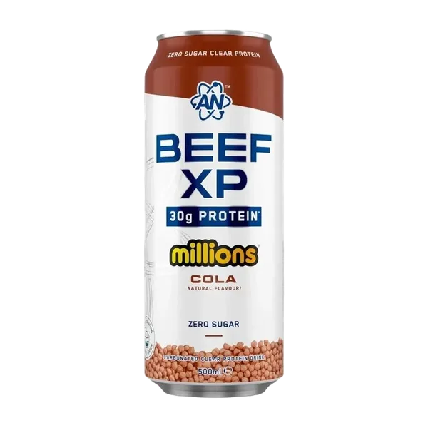 Applied Nutrition Beef-Xp Millions Cola C/Clear Prot. Drink Can 500ml #Canbeefxpc