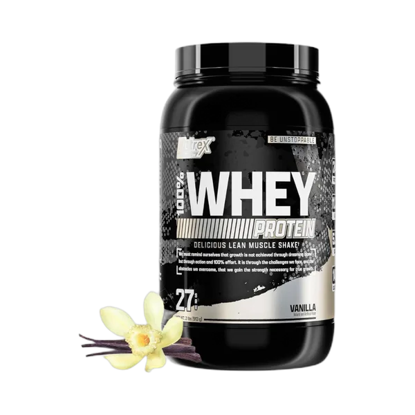 Nutrex 100% Whey Vanilla (27svs/2lbs) 923g