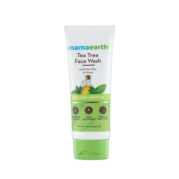 Mama Earth Tea Tree Face Wash 100ml
