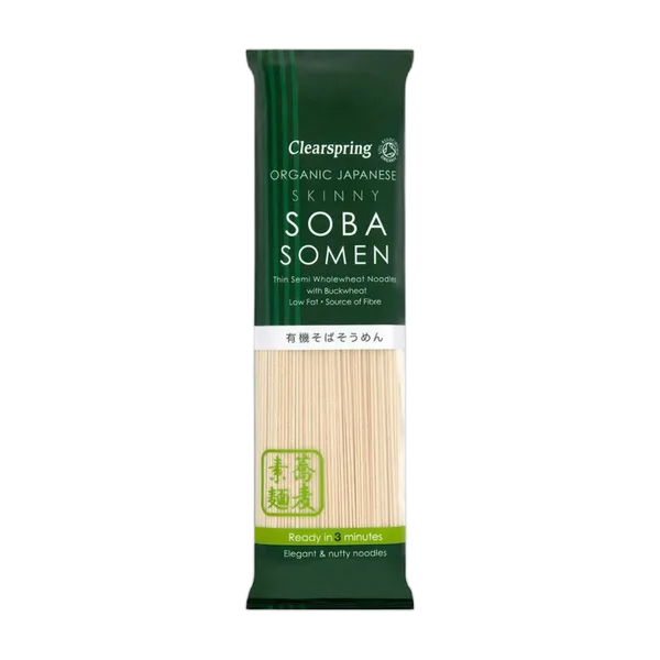 Clear Spring Org Skinny Soba Somen Noodles 200g