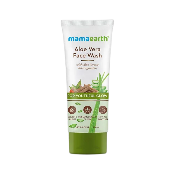 Mama Earth Aloe Vera Face Wash 100ml