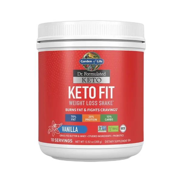 Garden Of Life Dr.Formulated Keto Fit Vanilla Powder 355g
