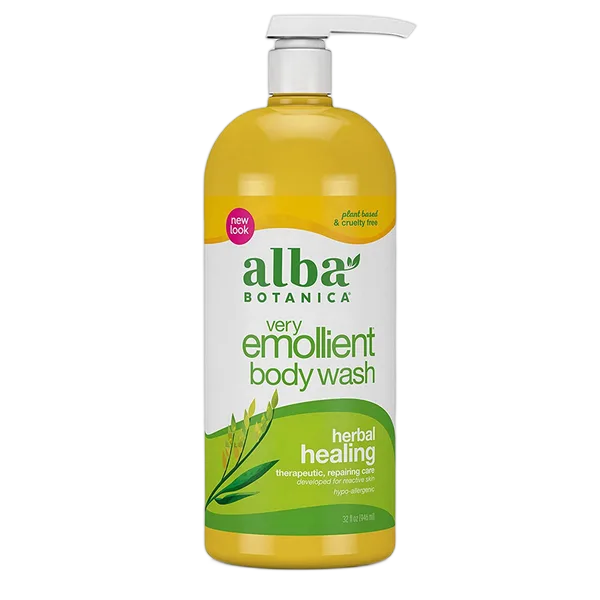 Alba Emollient Bath & Shower Gel Herbal Healing 946ml