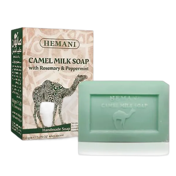 Hemani Camel Milk Soap R/Mary & P/Mint 150g