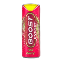 Boost Energy Red Berry Drink 250ml
