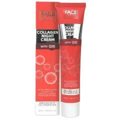 Qst Face Facts Collagen Night Cream Q10 50ml