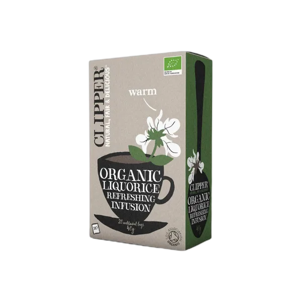 Clipper Org Liquorice Refreshing Infusion 20s 40g